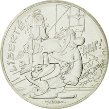 Coin, France, 10 Euro, Liberté Obélix chez les Bretons, 2015, MS(63), Silver