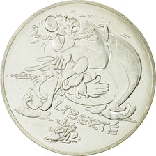 Coin, France, 10 Euro, Liberté Astérix, Obélix, 2015, MS(63), Silver