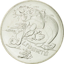 Coin, France, 10 Euro, Liberté Astérix, Obélix, 2015, MS(63), Silver