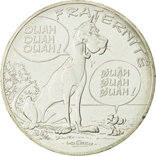 Coin, France, 10 Euro, Fraternité, Chiens, 2015, MS(63), Silver