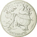 Coin, France, 10 Euro, Fraternité, Obélix, Danse, 2015, MS(63), Silver