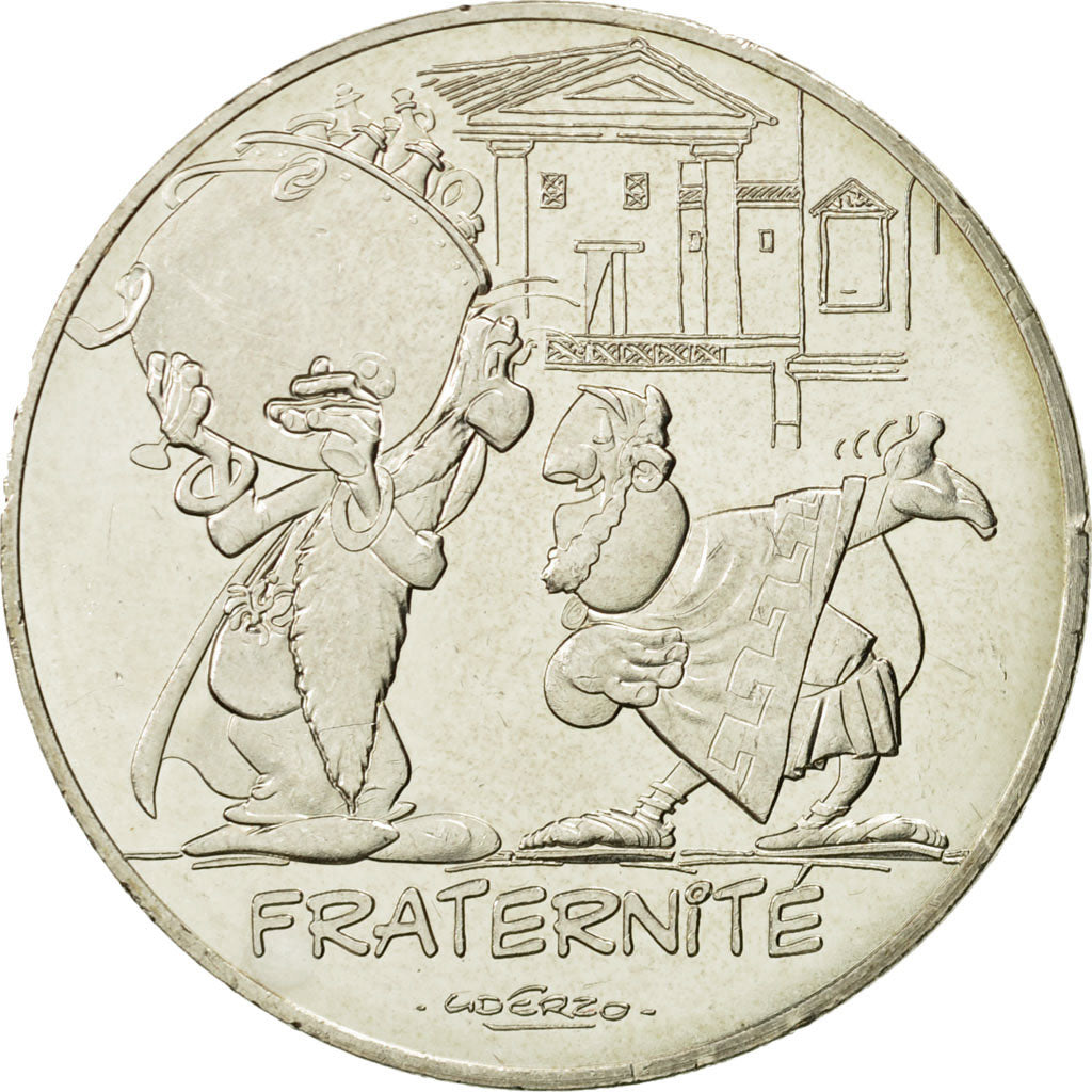 Coin, France, 10 Euro, Fraternité, Druide, 2015, MS(63), Silver