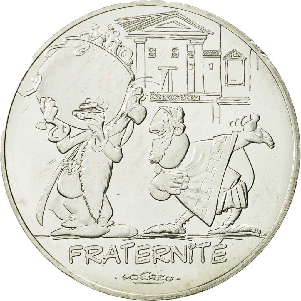 Coin, France, 10 Euro, Fraternité, Druide, 2015, MS(63), Silver