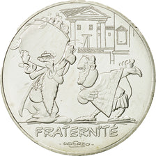 Coin, France, 10 Euro, Fraternité, Druide, 2015, MS(63), Silver
