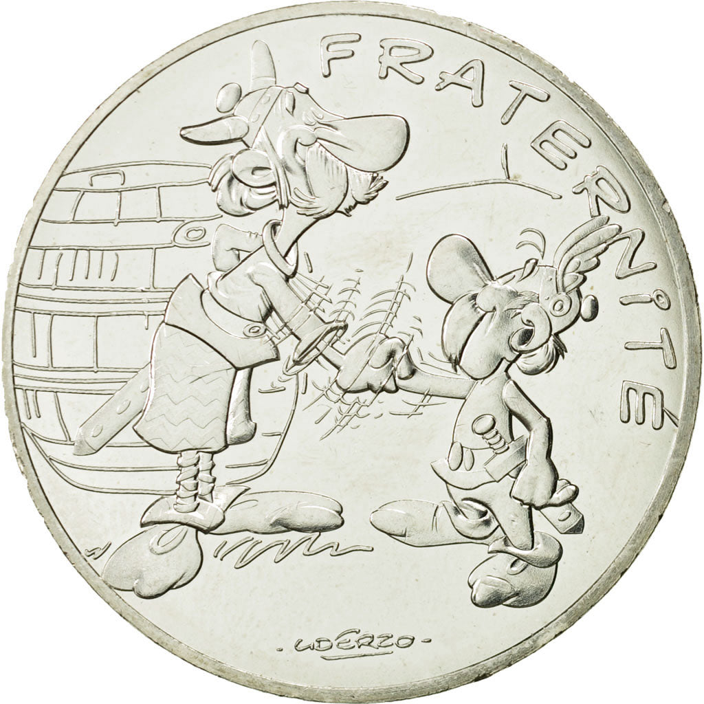 Monnaie, France, 10 Euro, Fraternité, Astérix chez les Bretons, 2015, SPL