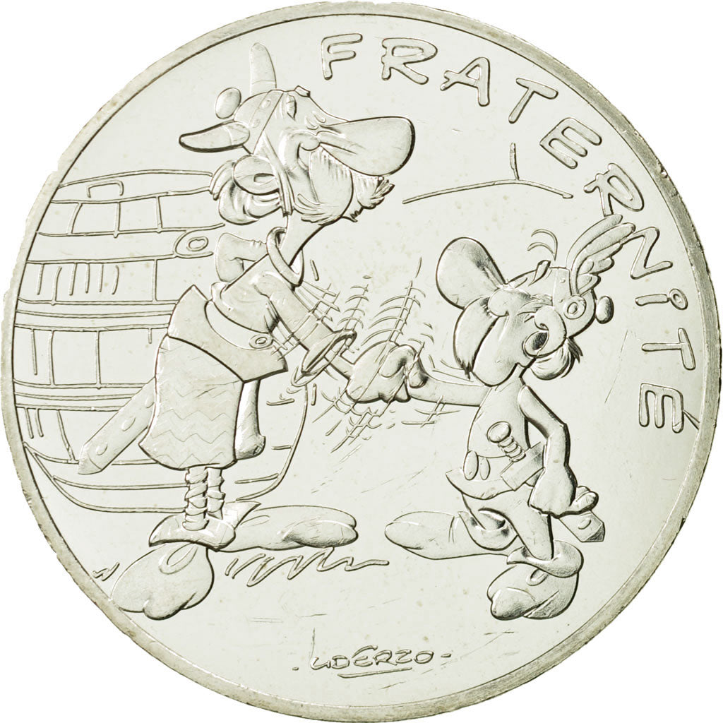 Monnaie, France, 10 Euro, Fraternité, Astérix chez les Bretons, 2015, SPL