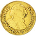 Coin, Spain, Charles III, 1/2 Escudo, 1778, Seville, VF(30-35), Gold, KM:415.2