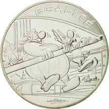 Coin, France, 10 Euro, Egalité, Astérix, Obélix, 2015, MS(63), Silver