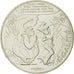 Coin, France, 10 Euro, Egalité, Obélix, Mme Agecanonix, 2015, MS(63), Silver