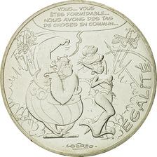 Coin, France, 10 Euro, Egalité, Obélix, Mme Agecanonix, 2015, MS(63), Silver