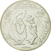 Coin, France, 10 Euro, Egalité, Obélix, Mme Agecanonix, 2015, MS(63), Silver