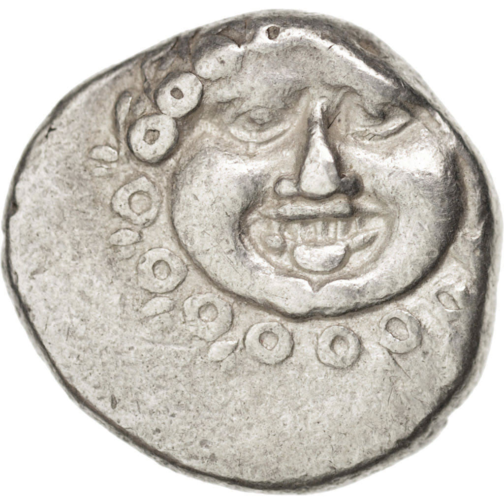Moneda, Drachm, Apollonia, MBC+, Plata