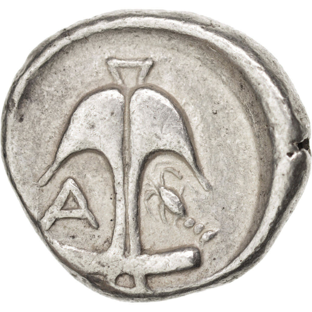 Moneda, Drachm, Apollonia, MBC+, Plata
