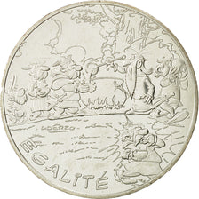 Monnaie, France, 10 Euro, Egalité, Gaulois, Chaudron, 2015, SPL, Argent