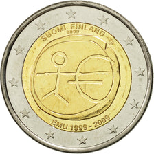Finlandia, 2 Euro, EMU, 2009, SPL, Bi-metallico