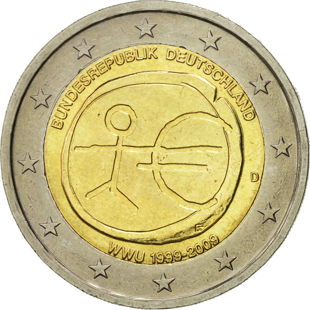 Allemagne, 2 Euro, EMU, 2009, SPL, Bi-Metallic