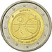 Hiszpania, 2 Euro, EMU, 2009, Madrid, MS(63), Bimetaliczny