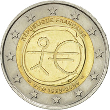 Coin, France, 2 Euro, EMU, 2009, MS(63), Bi-Metallic