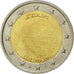 Luksemburg, 2 Euro, EMU, 2009, Utrecht, MS(63), Bimetaliczny