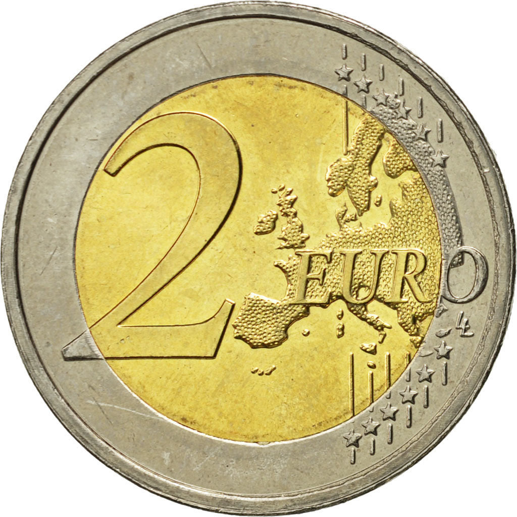 Luxembourg, 2 Euro, EMU, 2009, MS(63), Bi-Metallic