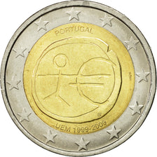Portugal, 2 Euro, EMU, 2009, MS(63), Bi-Metallic