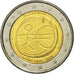 Eslovenia, 2 Euro, EMU, 2009, SC, Bimetálico