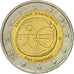Grèce, 2 Euro, EMU, 2009, TTB, Bi-Metallic