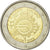 Finland, 2 Euro, 10 ans de l'Euro, 2012, MS(63), Bi-Metallic