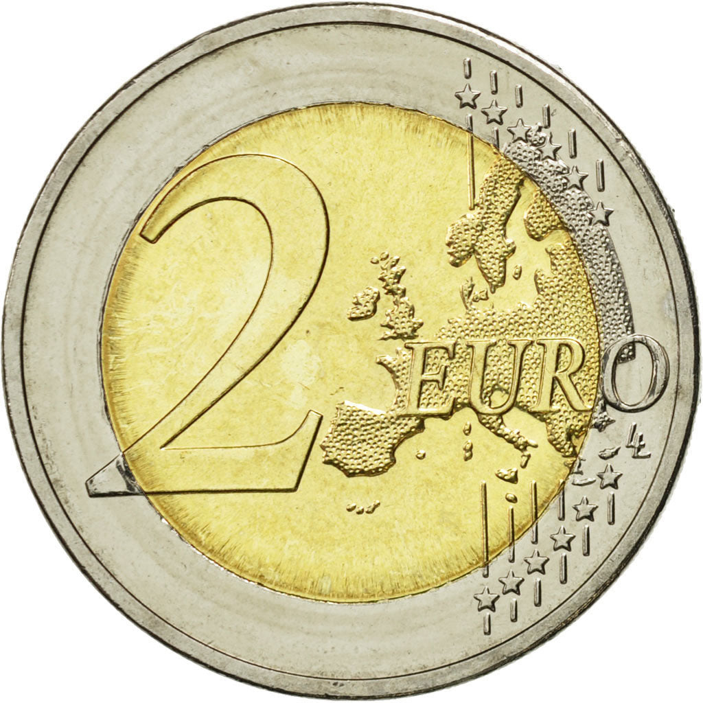 Estonia, 2 Euro, 10 ans de l'Euro, 2012, SPL, Bi-metallico