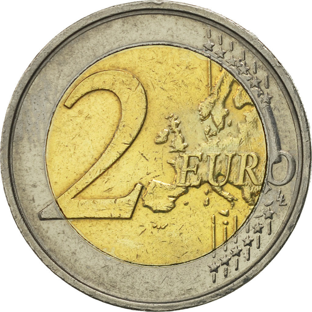 Belgium, 2 Euro, Traité de Rome 50 ans, 2007, MS(63), Bi-Metallic