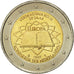 Netherlands, 2 Euro, Traité de Rome 50 ans, 2007, MS(63), Bi-Metallic