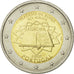 Portugal, 2 Euro, Traité de Rome 50 ans, 2007, MS(63), Bi-Metallic