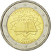 Slovenia, 2 Euro, Traité de Rome 50 ans, 2007, MS(63), Bi-Metallic