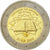 REPUBLIEK IERLAND, 2 Euro, Traité de Rome 50 ans, 2007, ZF, Bi-Metallic