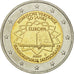 Germany, 2 Euro, Traité de Rome 50 ans, 2007, MS(63), Bi-Metallic