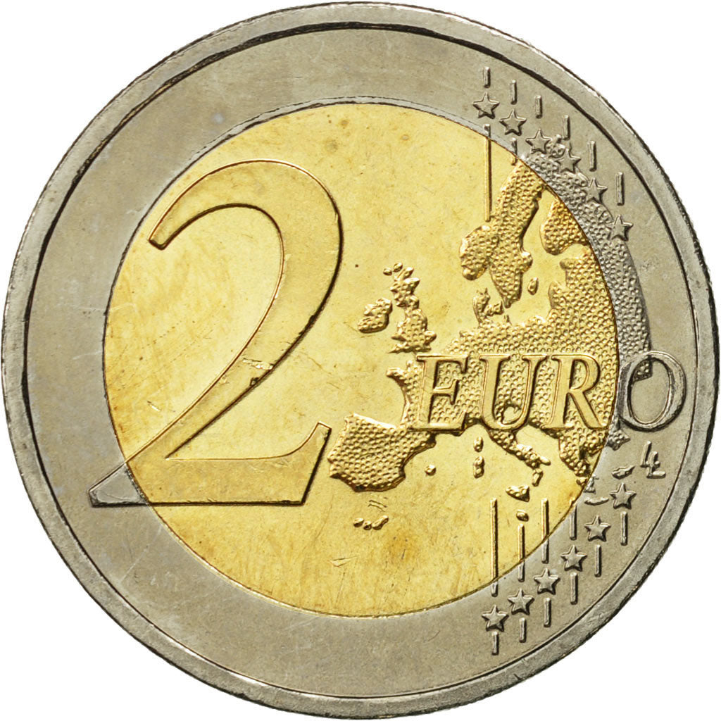 Österreich, 2 Euro, Traité de Rome 50 ans, 2007, VZ+, Bi-Metallic