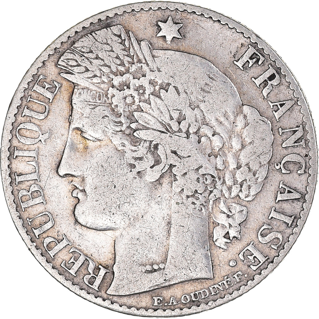 Coin, France, Cérès, 50 Centimes, 1895, Paris, EF(40-45), Silver, KM:834.1
