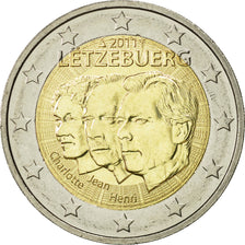Luxembourg, 2 Euro, Grand-Duché, 2011, MS(63), Bi-Metallic, KM:116