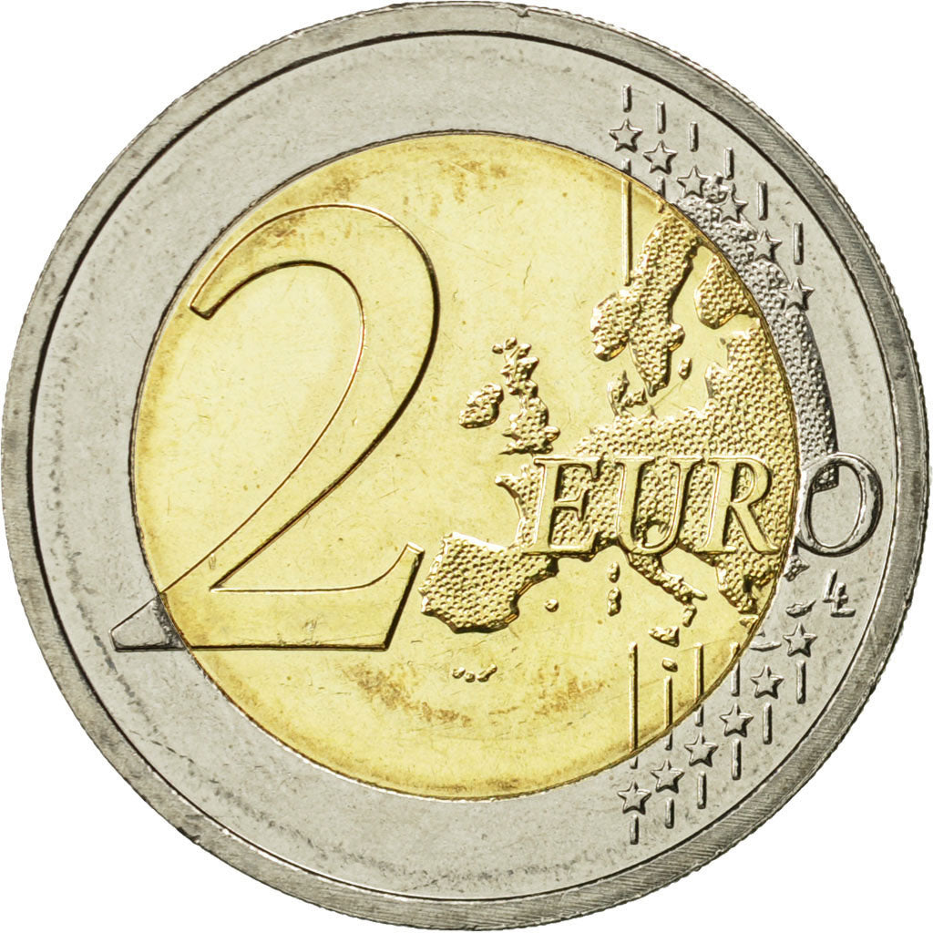 Luxembourg, 2 Euro, Grand-Duché, 2011, MS(63), Bi-Metallic, KM:116