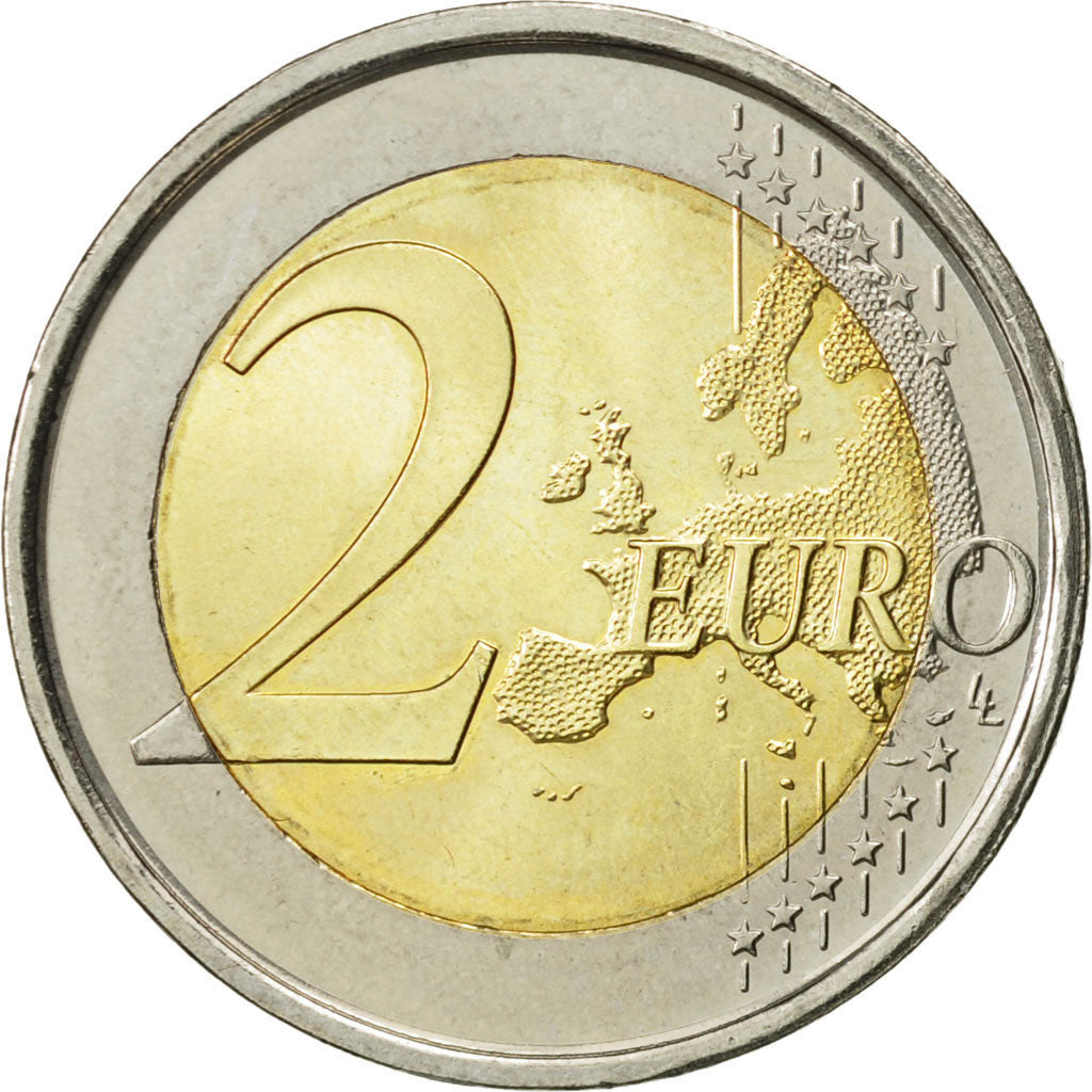 España, 2 Euro, Park Guell-Gaudi, 2014, SC, Bimetálico