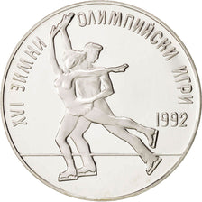 Moneda, Bulgaria, 25 Leva, 1989, FDC, Plata, KM:189