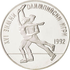 Monnaie, Bulgarie, 25 Leva, 1989, FDC, Argent, KM:189
