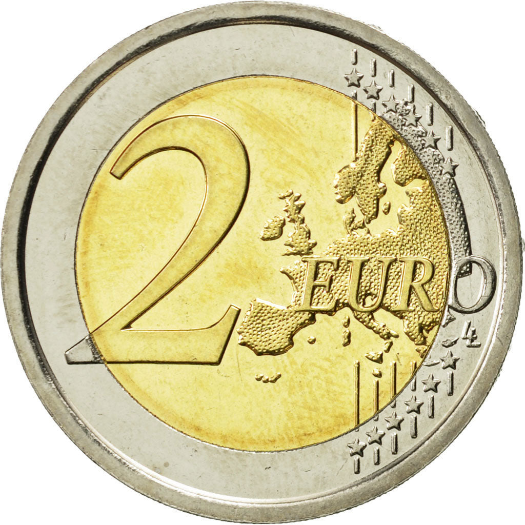 Italia, 2 Euro, Dante Alighieri, 2015, SPL, Bi-metallico