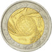 Italy, 2 Euro, World Food Programme, 2004, AU(55-58), Bi-Metallic