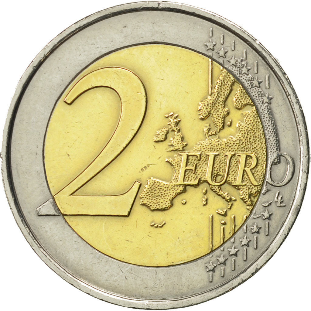 Moneta, Francia, 2 Euro, European Union President, 2008, SPL, Bi-metallico