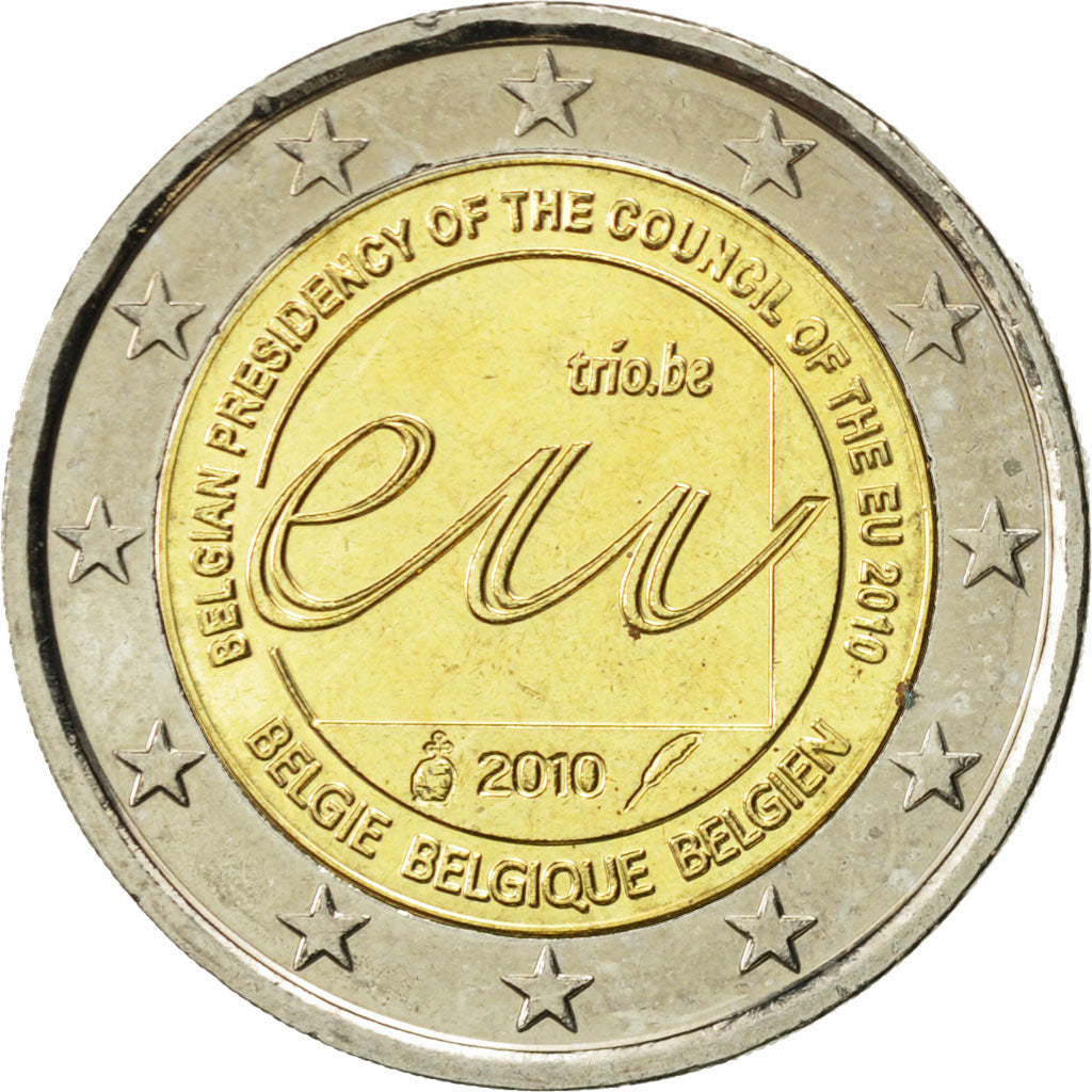 Belgium, 2 Euro, EU, 2010, MS(63), Bi-Metallic, KM:289