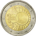 Belgia, 2 Euro, 2013, Brussels, MS(63), Bimetaliczny