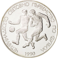 Bulgaria, 25 Leva, 1989, Soccer, KM:187