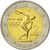 Grecja, 2 Euro, Olympics Athens, 2004, Athens, MS(63), Bimetaliczny, KM:209