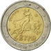 Greece, 2 Euro, 2002, EF(40-45), Bi-Metallic, KM:188